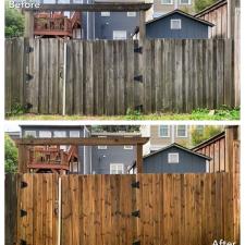 Deck and Fence Washing and Staining Gallery 12